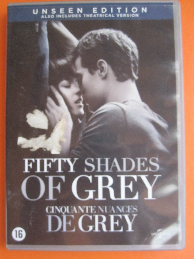 Fifty Shades of Grey (2015), Cd's en Dvd's, Vanaf 16 jaar, Nederlands, Zo goed als nieuw, Engels