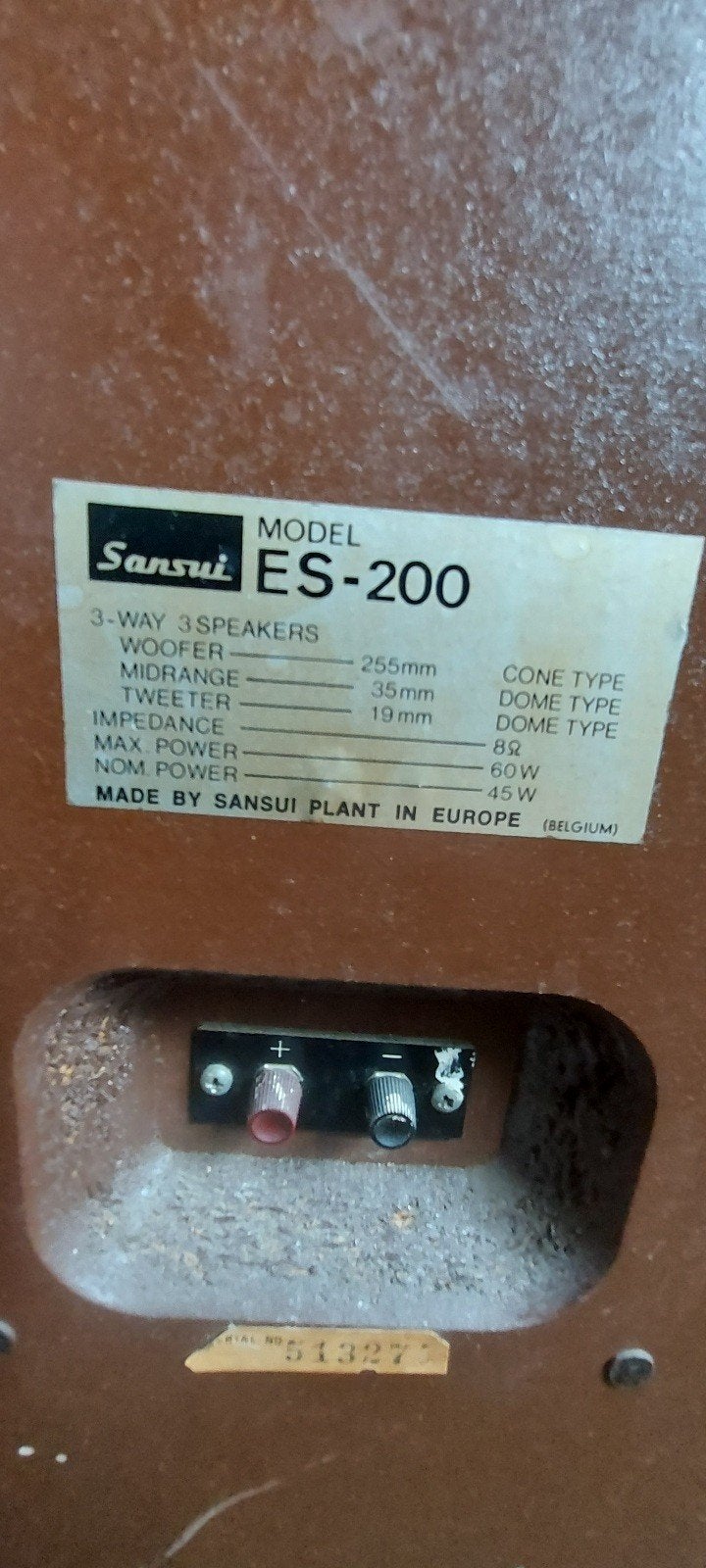 sansui boxen, Ophalen, Overige merken