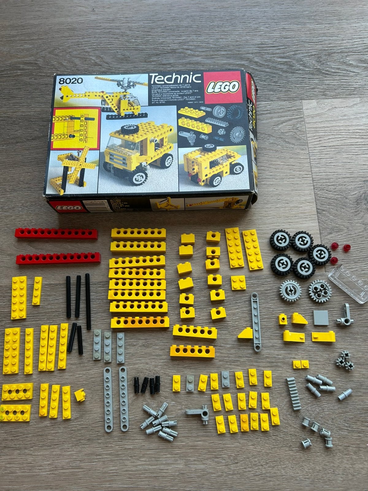 Technisch lego set 820 met doos, Ophalen of Verzenden, Gebruikt