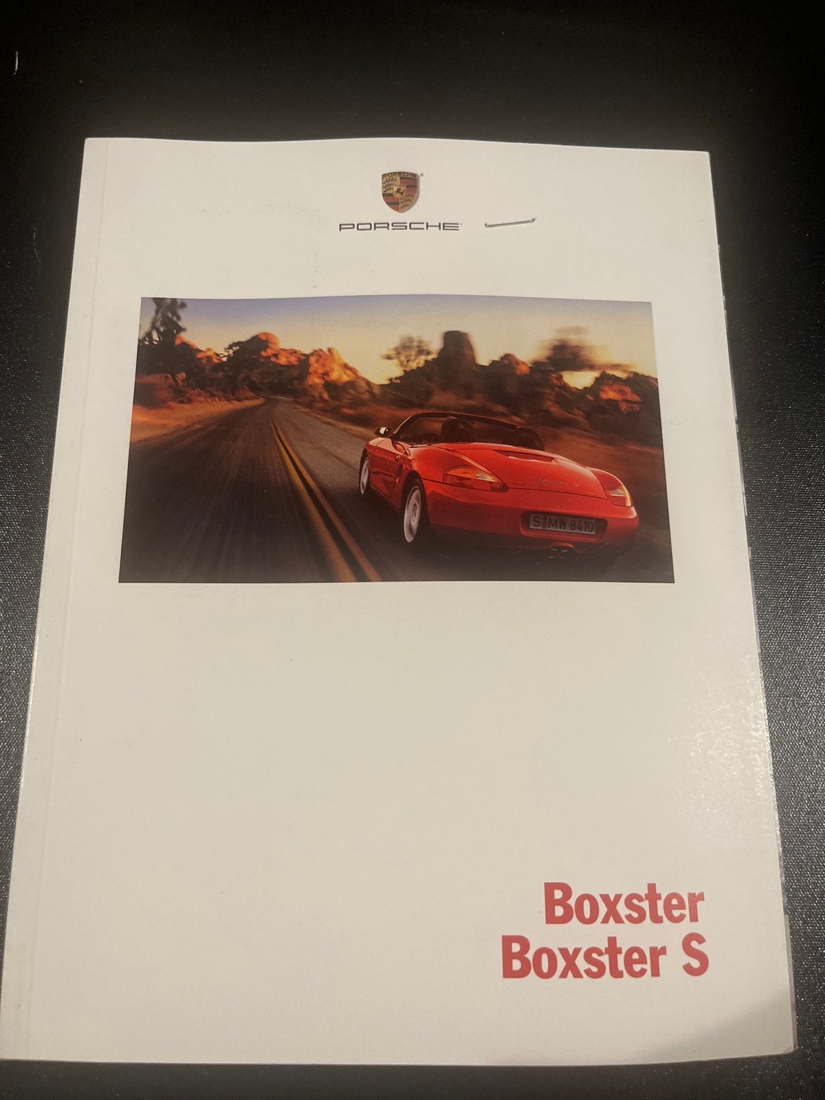 Porsche Boxster Boxster S Folder USA 2000, Ophalen of Verzenden, Zo goed als nieuw, Porsche