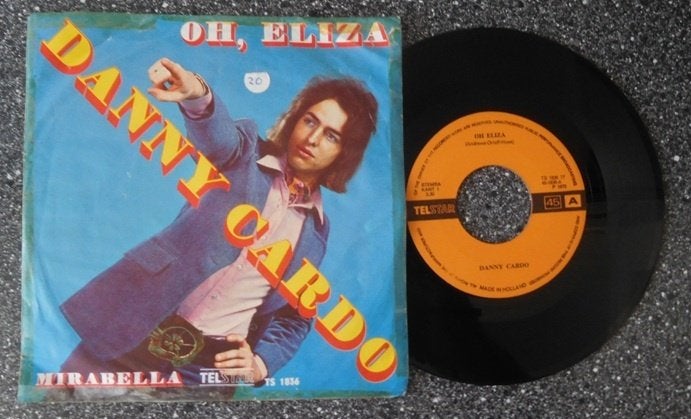 TELSTAR 1836 Danny Cardo - oh Eliza (vanaf € 2,50), Ophalen of Verzenden, Zo goed als nieuw, 7 inch, Levenslied of Smartlap