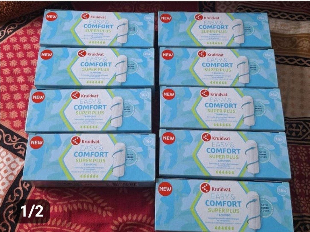 Kruidvat Easy&Comfort Super Plus Tampons - 9 dozen + 48 los, Ophalen of Verzenden