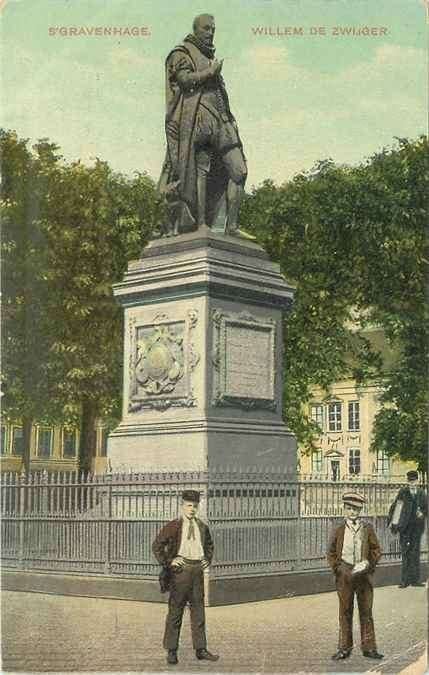 301-205-045 Den Haag Willem de Zwijger, Verzenden, Voor 1920, Zuid-Holland