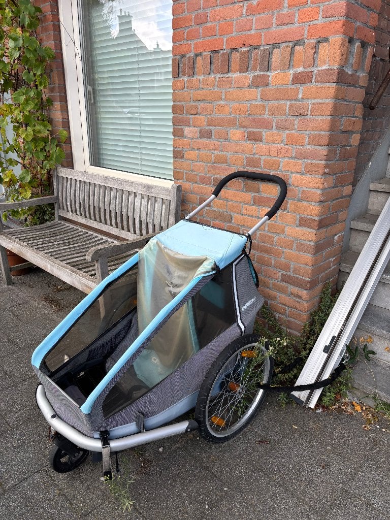 Thule croozer 1 kid fietskar, Ophalen, Gebruikt, Minder dan 20 kg, Opvouwbaar