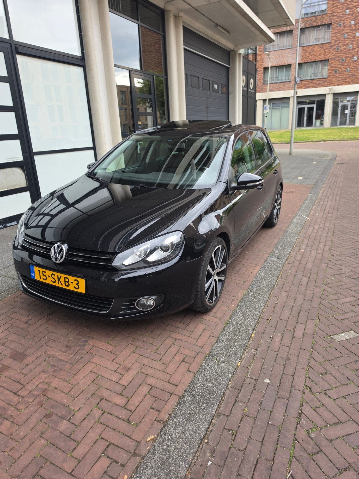 Volkswagen Golf 1.4 TSI 160 pk DSG 2011 JD 2e eigenaar, Zwart, 4 cilinders, Leder en Stof, Origineel Nederlands
