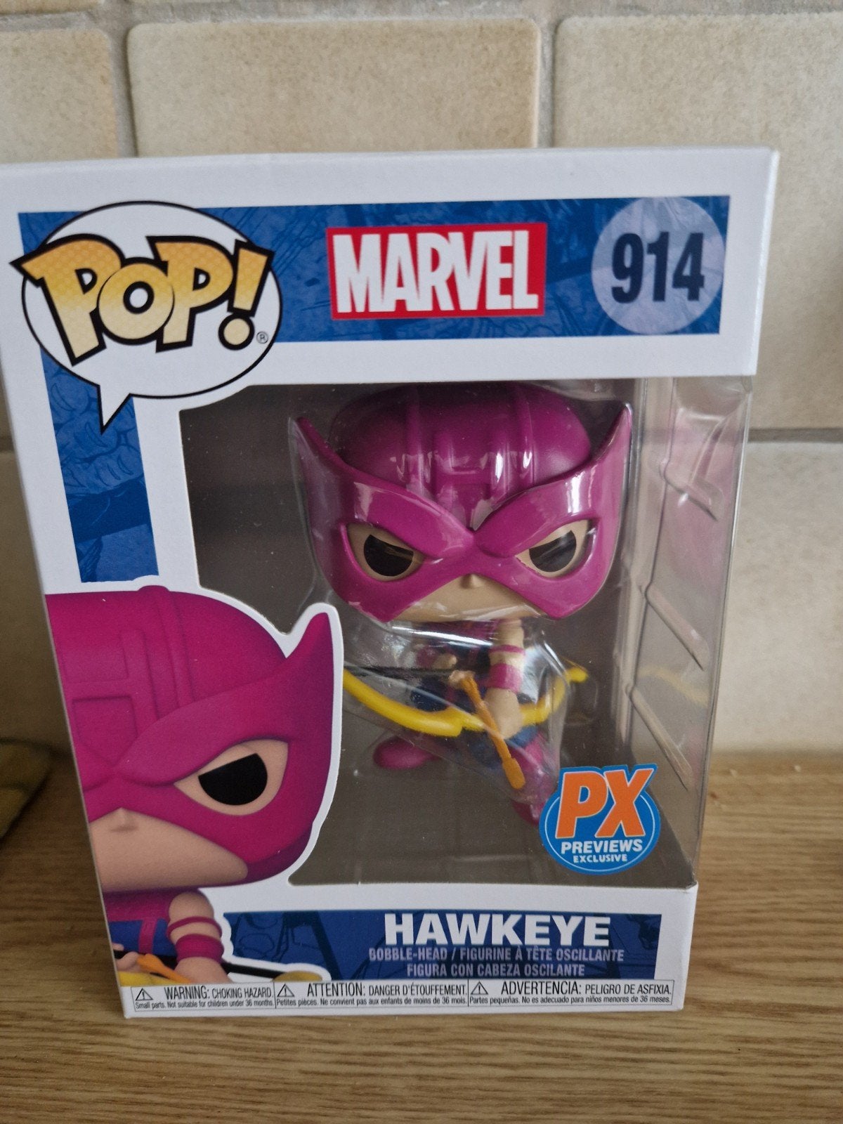 funko pop hawkeye nr 914 hawkeye, Ophalen of Verzenden, Zo goed als nieuw
