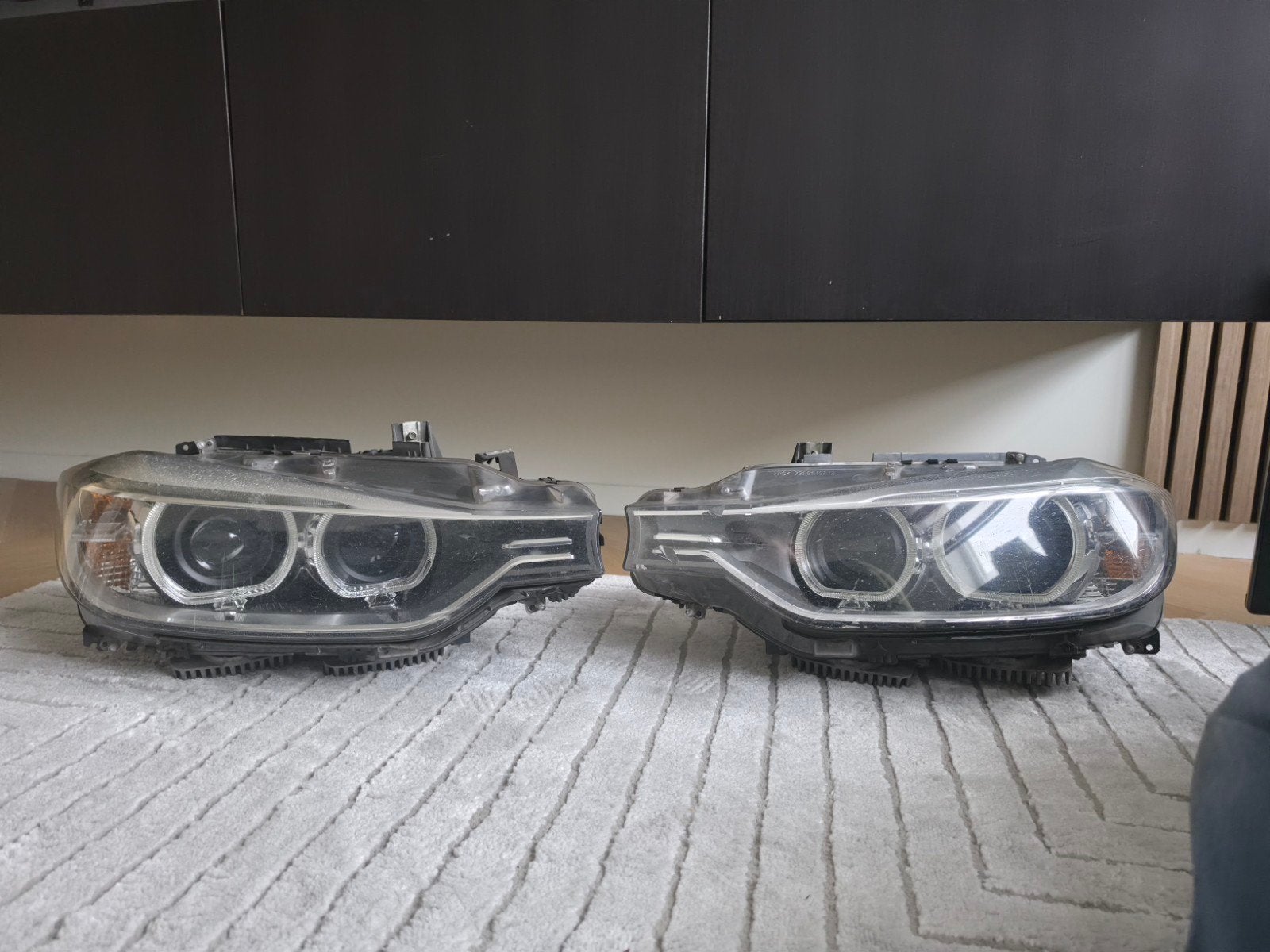 BMW F30 F31 Originele Xenon Koplampen(L+R) Zonder Ballasten, Auto-onderdelen, Ophalen of Verzenden, Gebruikt, BMW