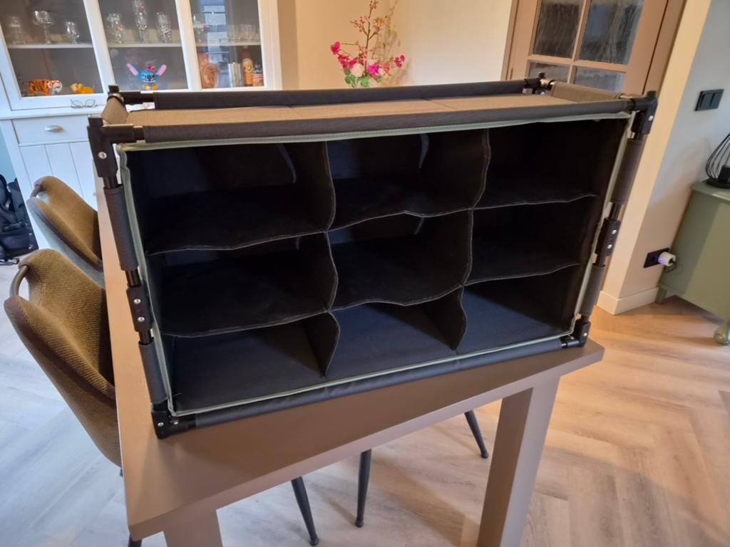 Opvouwbare schoenenkast voor kampeerders - Nieuwstaat, Caravans en Kamperen, Ophalen