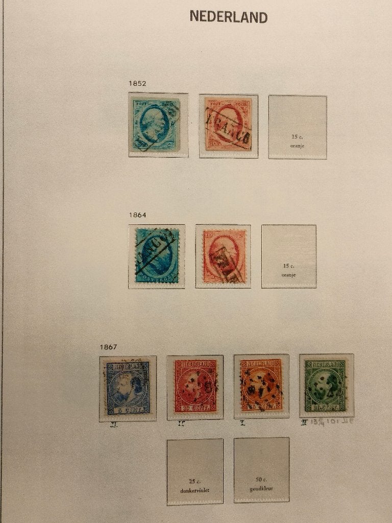 Davo Nederland  I II III 1852-1984, Ophalen of Verzenden, Gestempeld