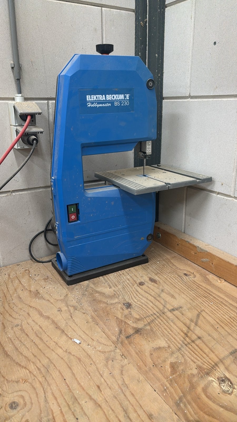 Lintzaag Elektra Beckum Hobbymaster BS 230, Ophalen, Gebruikt, Lintzaag