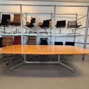 1x Vitra Eames Segmented Table Tafel Hout - Chroom, Niet ingevuld, Overige typen, Niet ingevuld, 270 cm