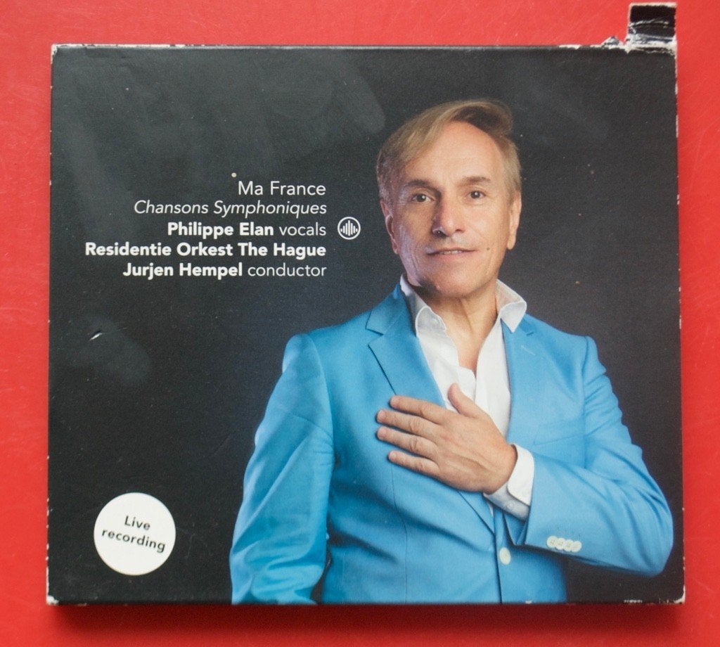Philippe Elan & Residentie Orkest Ma France chansons, Ophalen of Verzenden, Gebruikt, Album, Chanson