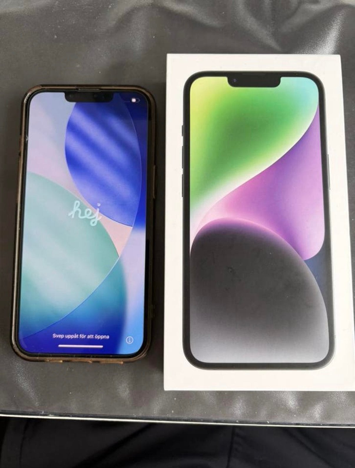 Iphone 14 - zwart - 128gb - 80% batterij% - goede staat, Telecommunicatie, Mobiele telefoons | Apple iPhone, Ophalen, 80 %, 128 GB