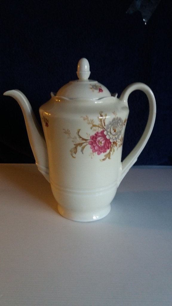 vintage theepot Mosa Hoogte  21 cm 27 cm inclusief deksel, Antiek en Kunst, Ophalen of Verzenden