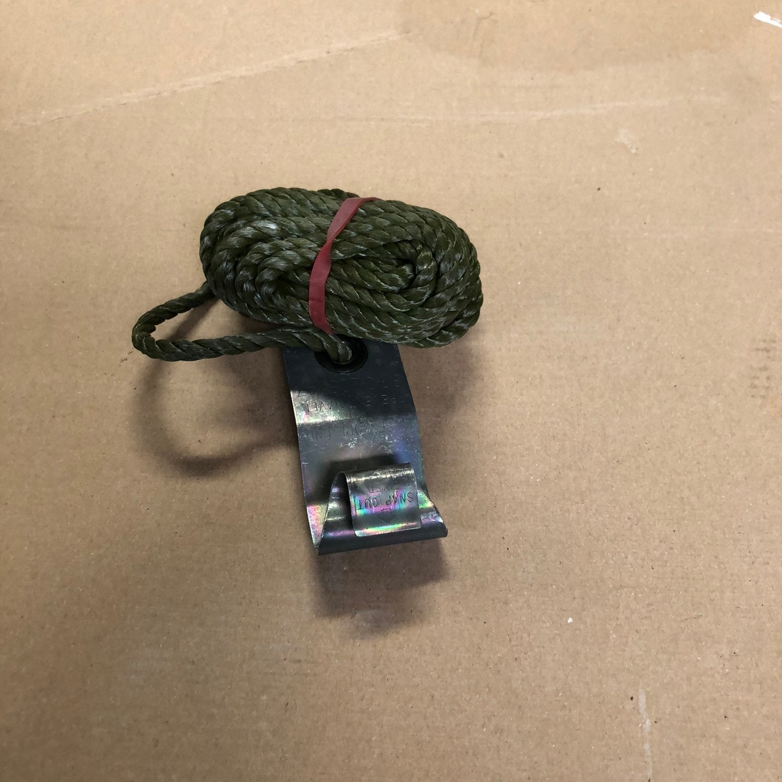 Land Rover Lightweight /109/DaF/Nekaf antenne tie down rope, Ophalen of Verzenden, Landmacht, Nederland, Overige typen