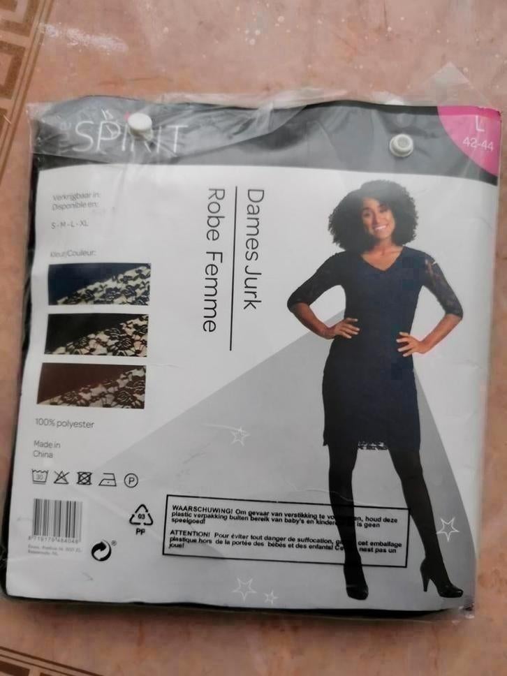 Feestjurk Cocktailjurk maat 42, Kleding | Dames, Zwart, Maat 42/44 (L), Nieuw, Ophalen of Verzenden