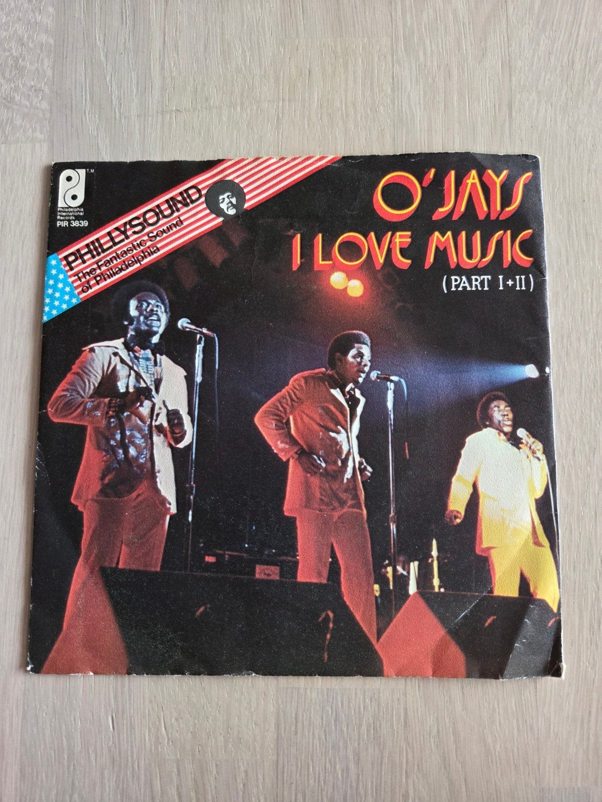 The O'Jays - I Love Music (Part 1+2) / Family Reunion, Gebruikt, 7 inch, Ophalen of Verzenden, EP