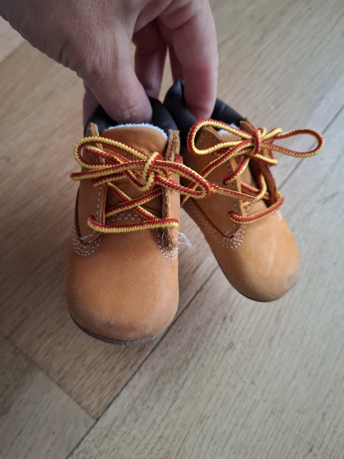 Timberland babyschoentjes maat 17, Ophalen of Verzenden, Gebruikt, Timberland, Jongetje of Meisje