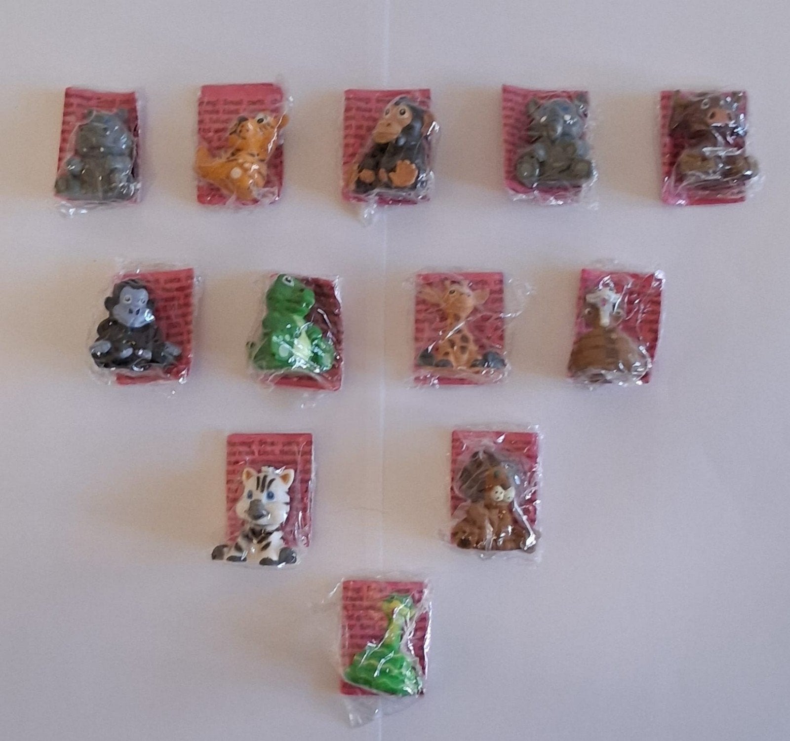 Complete set funny jungle figuren AH, Verzamelen, Ophalen of Verzenden