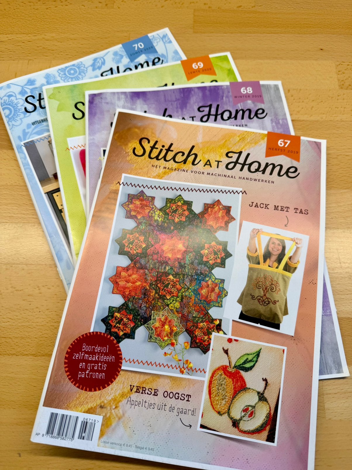 Stitch at Home nr 67 t/m 70, Ophalen of Verzenden, Zo goed als nieuw, Patroon