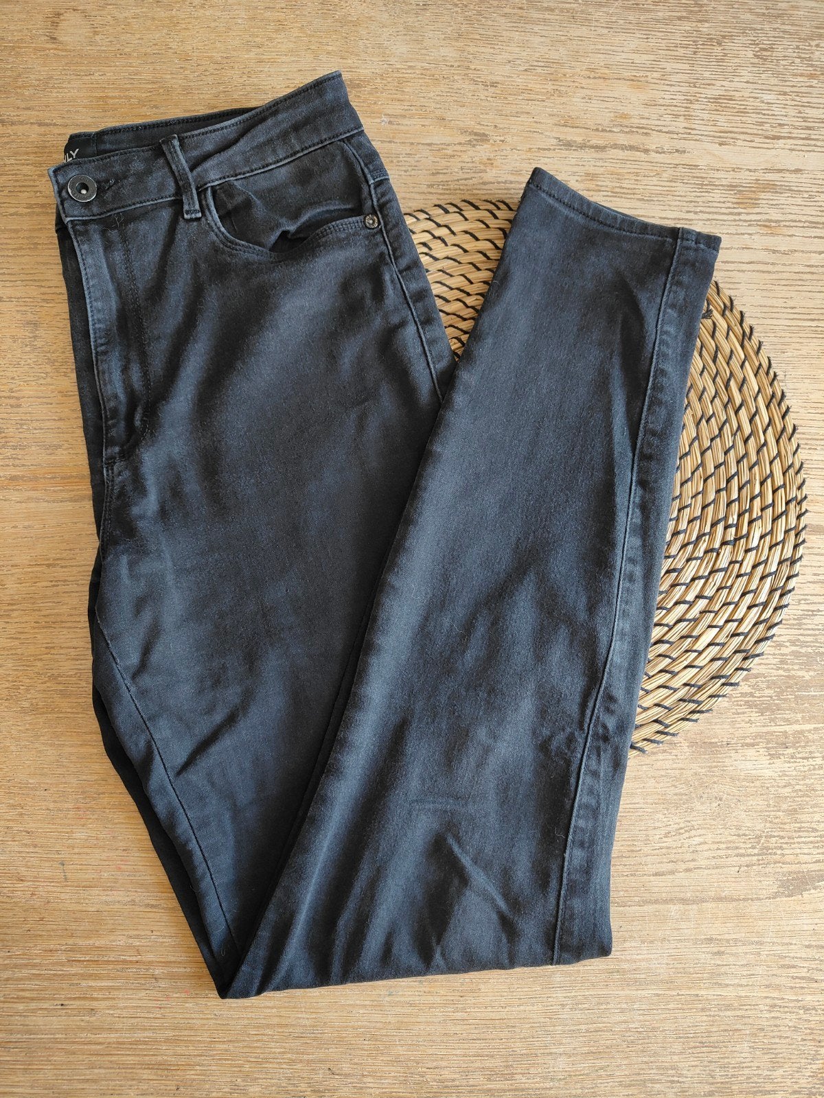 Skinny Jeans, maatje L/32, Only, Zwart, Overige jeansmaten, Ophalen of Verzenden