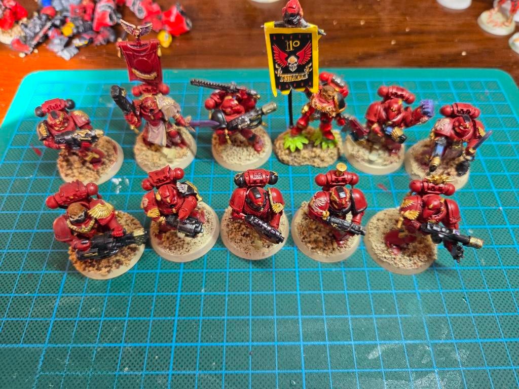 Firstborn Blood Angels, Hobby en Vrije tijd, Wargaming, Ophalen of Verzenden, Zo goed als nieuw, Warhammer