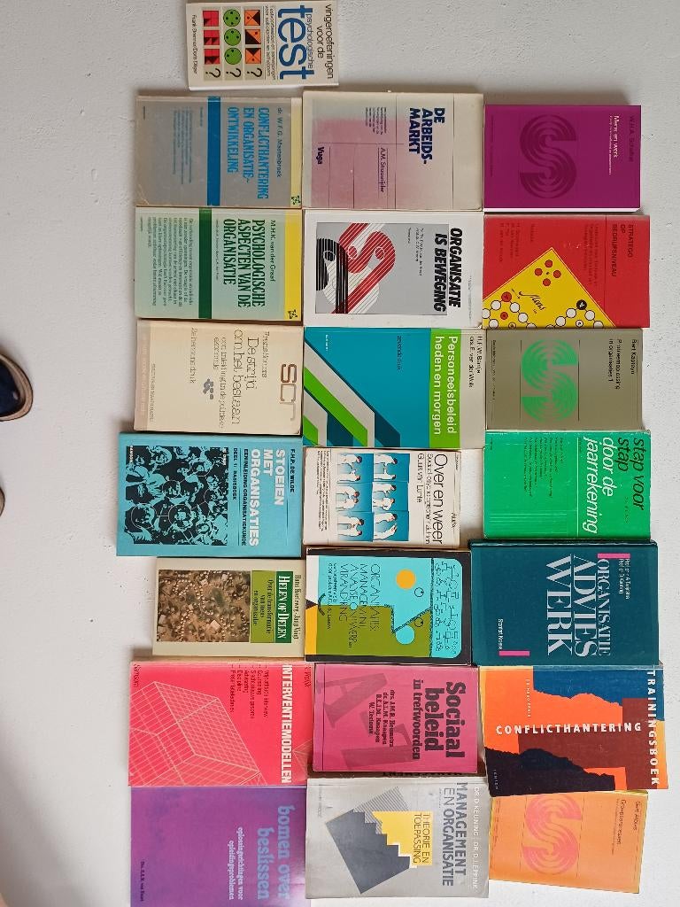 Boeken Personeelswerk, Boeken, Studieboeken en Cursussen, Ophalen, Alpha, Gelezen, Diverse