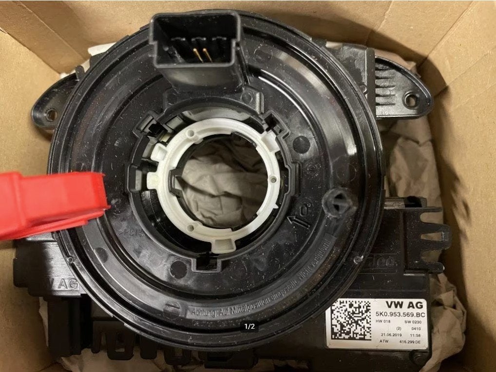 Sleepring caddy 5k0953569 klokveer yeti vw passat, Ophalen of Verzenden