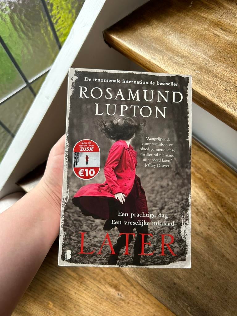 Boek: Later | Rosamund Lupton, Ophalen of Verzenden, Gelezen