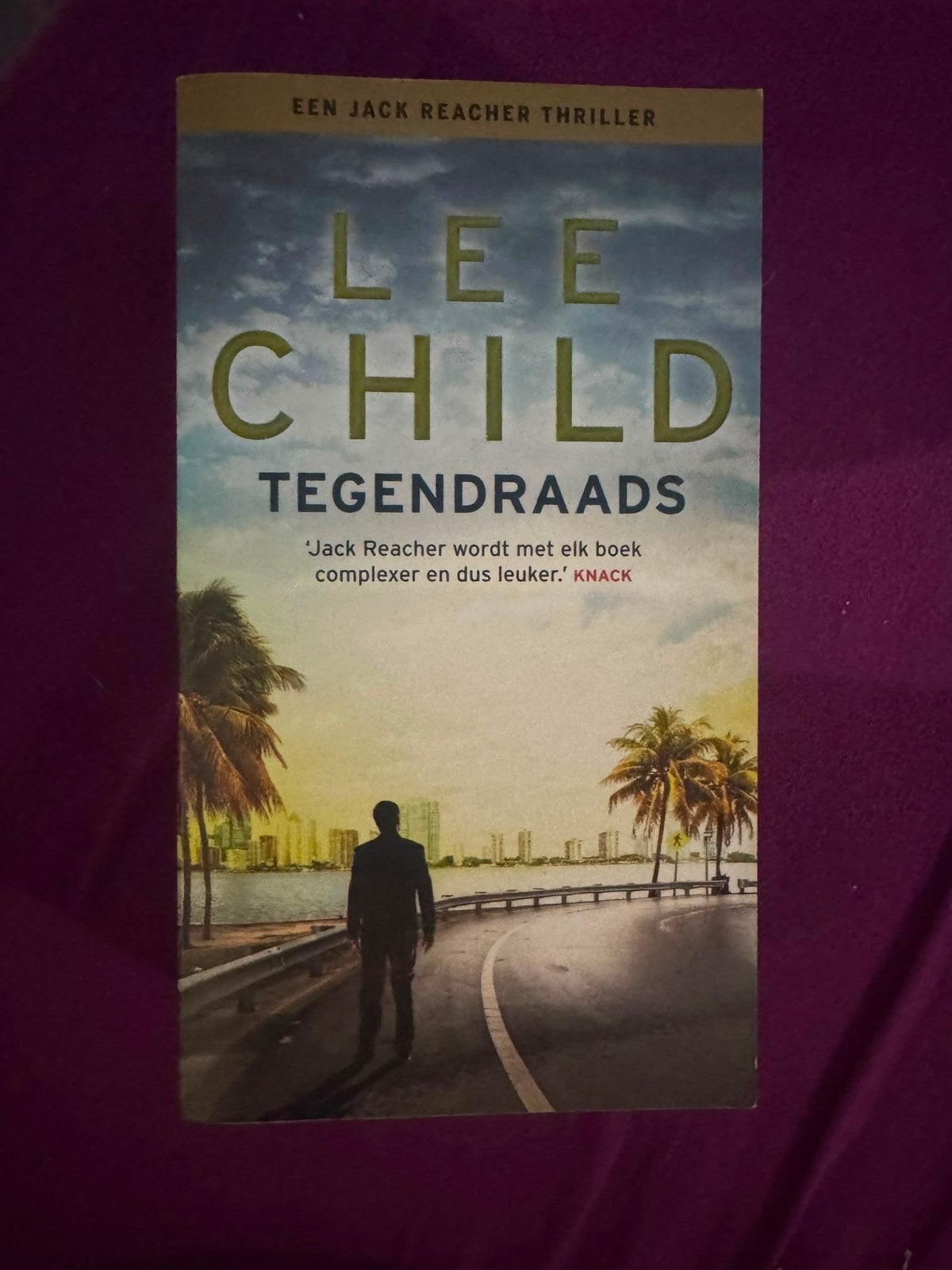 Lee Child - Tegendraads (Jack Reacher thriller), Ophalen of Verzenden, Zo goed als nieuw, Lee Child, Nederland