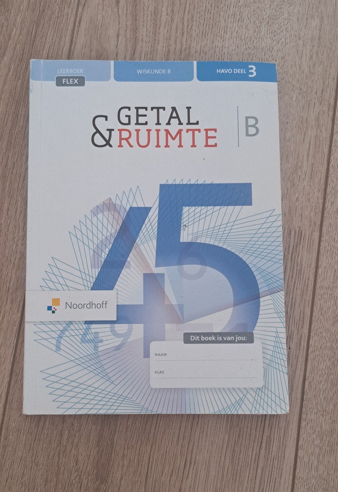 Getal & Ruimte Wiskunde B HAVO deel 3 Leerboek FLEX, Boeken, Schoolboeken, Ophalen of Verzenden, Gelezen, HAVO, Wiskunde B