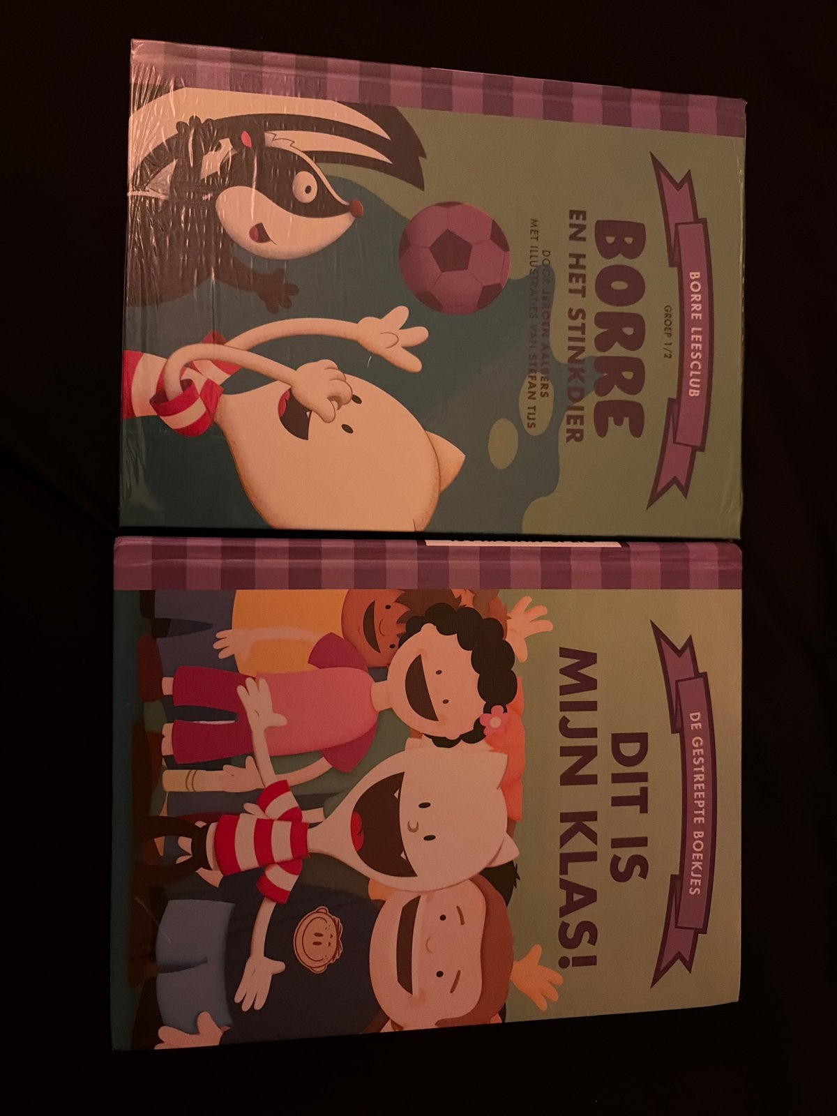 Borre Leesclub Boeken: Borre en het Stinkdier & Dit is mijn, Boeken, Ophalen of Verzenden, Zo goed als nieuw, Fictie algemeen