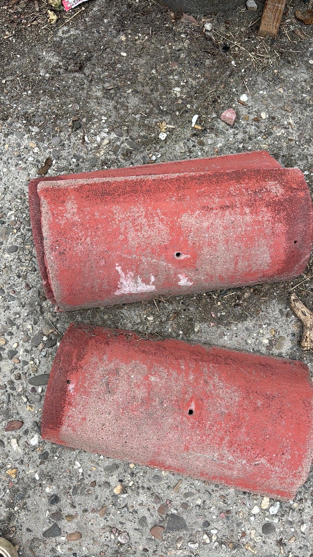 5 nokvorsten, Doe-het-zelf en Verbouw, Dakpannen en Dakbedekking, Ophalen, Steen of Klei, Zo goed als nieuw, 15 m² of meer