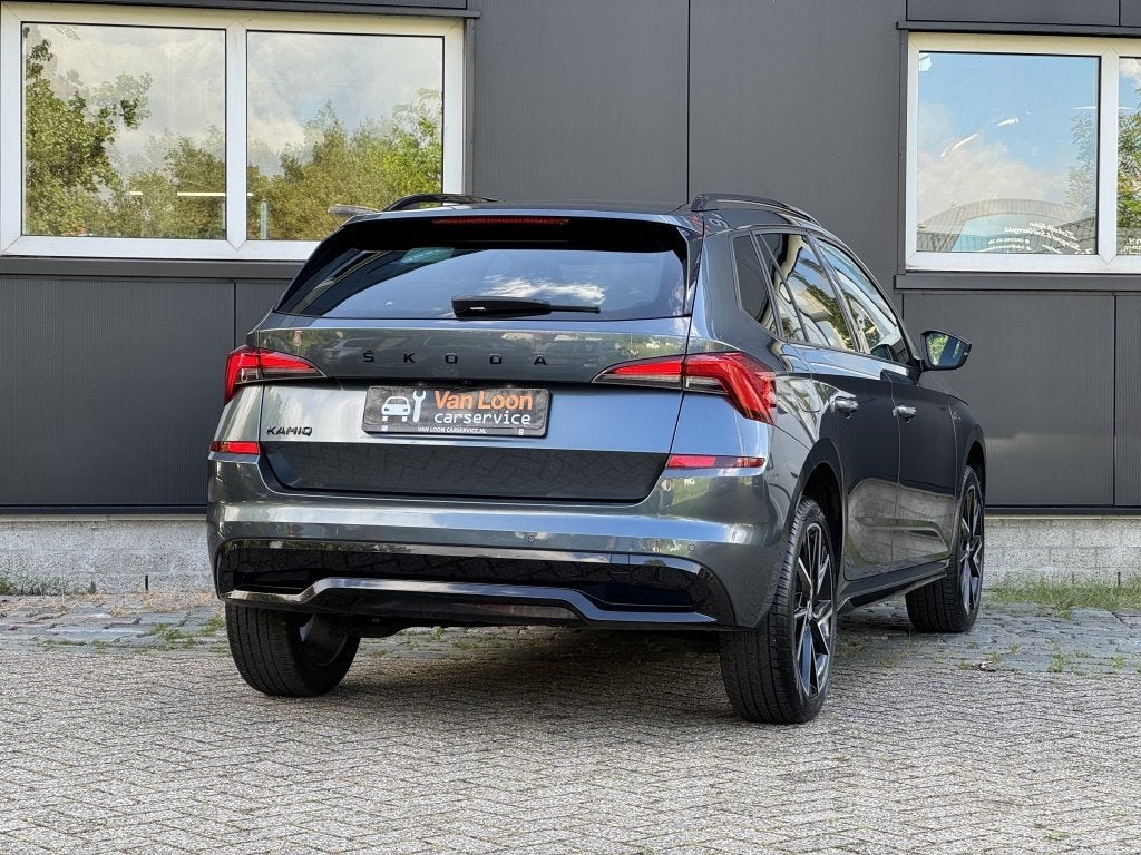 Skoda Kamiq 1.0TSI Aut. Monte Carlo/Blindspot/Panodak/Lane a, Stof, Gebruikt, Euro 6, 620 kg