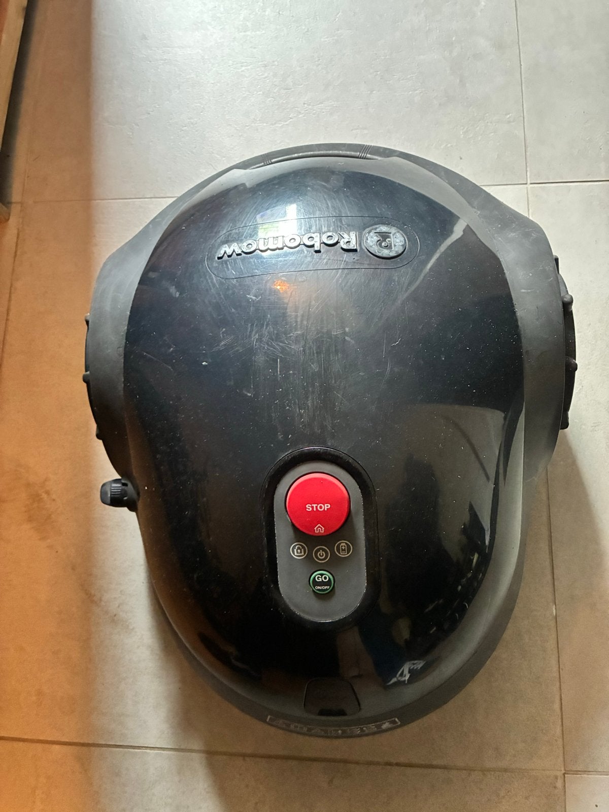 Robomow RX20U Robotmaaier met extra's en goede accu, 200m2, Ophalen, Cirkelmaaier, Gebruikt, Minder dan 30 cm