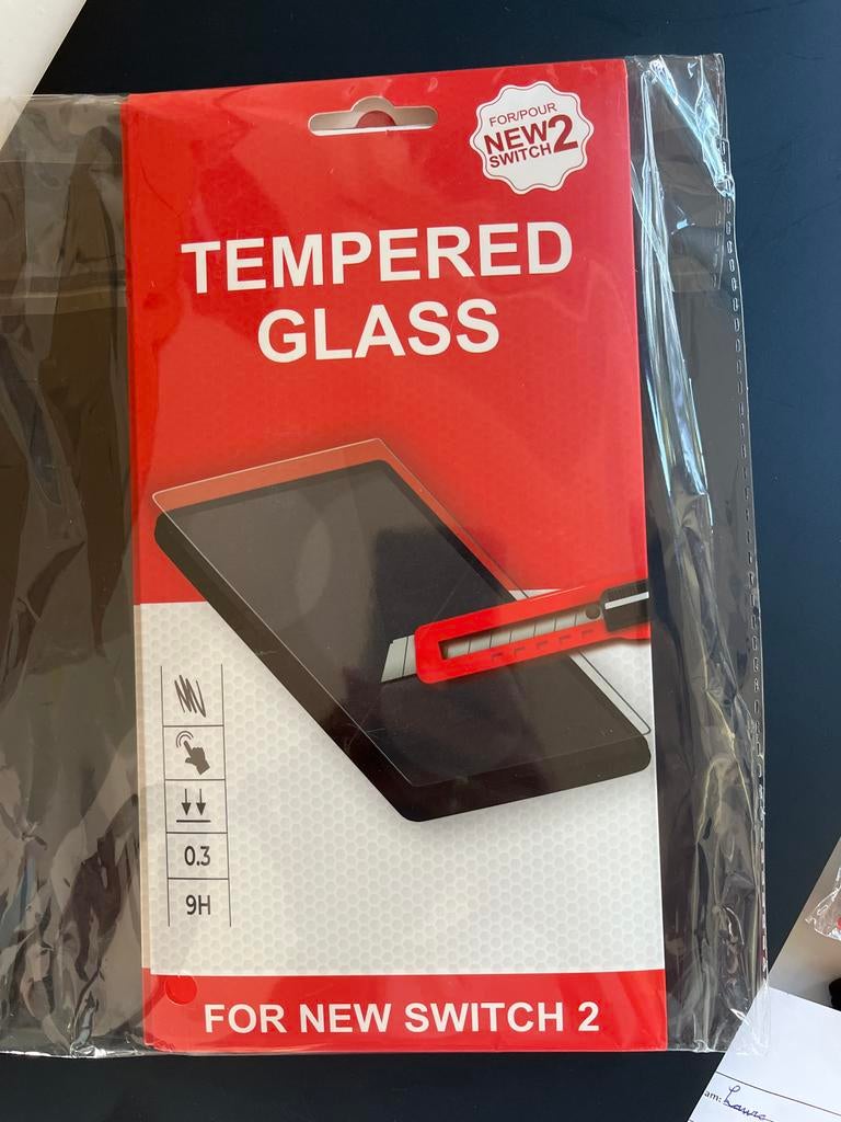 Tempered Glass voor Switch 2, Ophalen of Verzenden, Nieuw