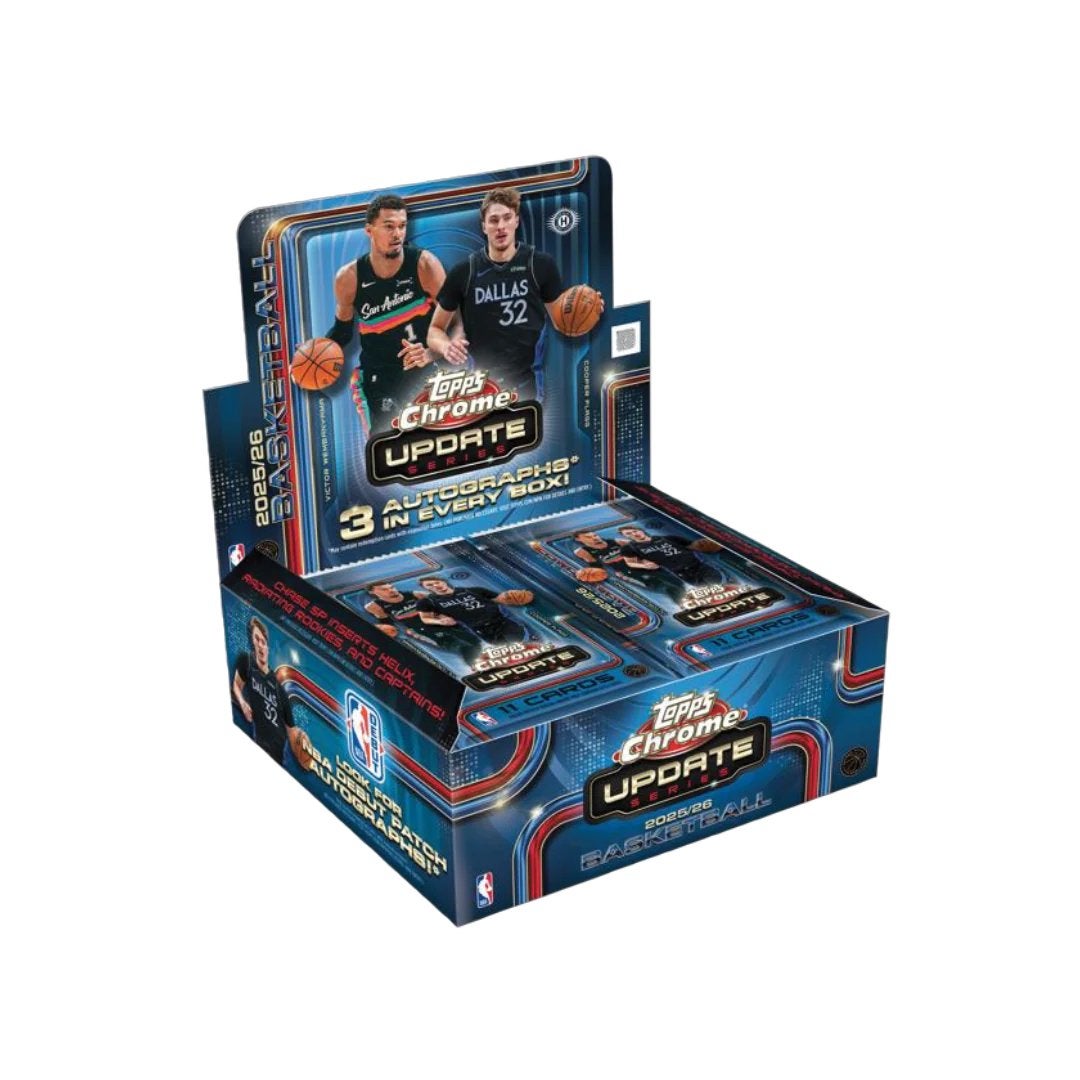 2025-26 Topps Chrome Updates Basketball - Jumbo Box, Hobby en Vrije tijd, Verzamelkaartspellen | Overige, Ophalen of Verzenden
