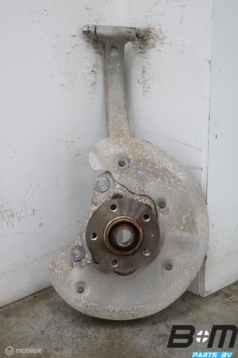 Wiellagerhuis + wiellager RV Audi A6 4G FL 40km 4G0407242D, Gebruikt