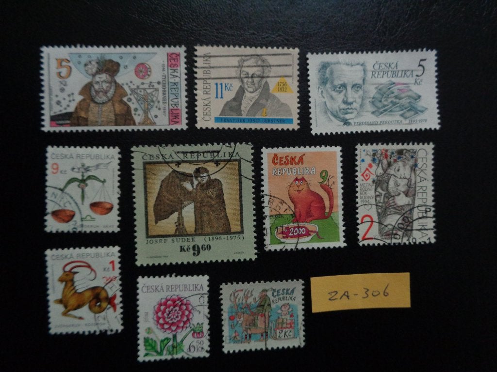 tsjechie - diverse (za-306), Ophalen of Verzenden, Overige landen, Gestempeld
