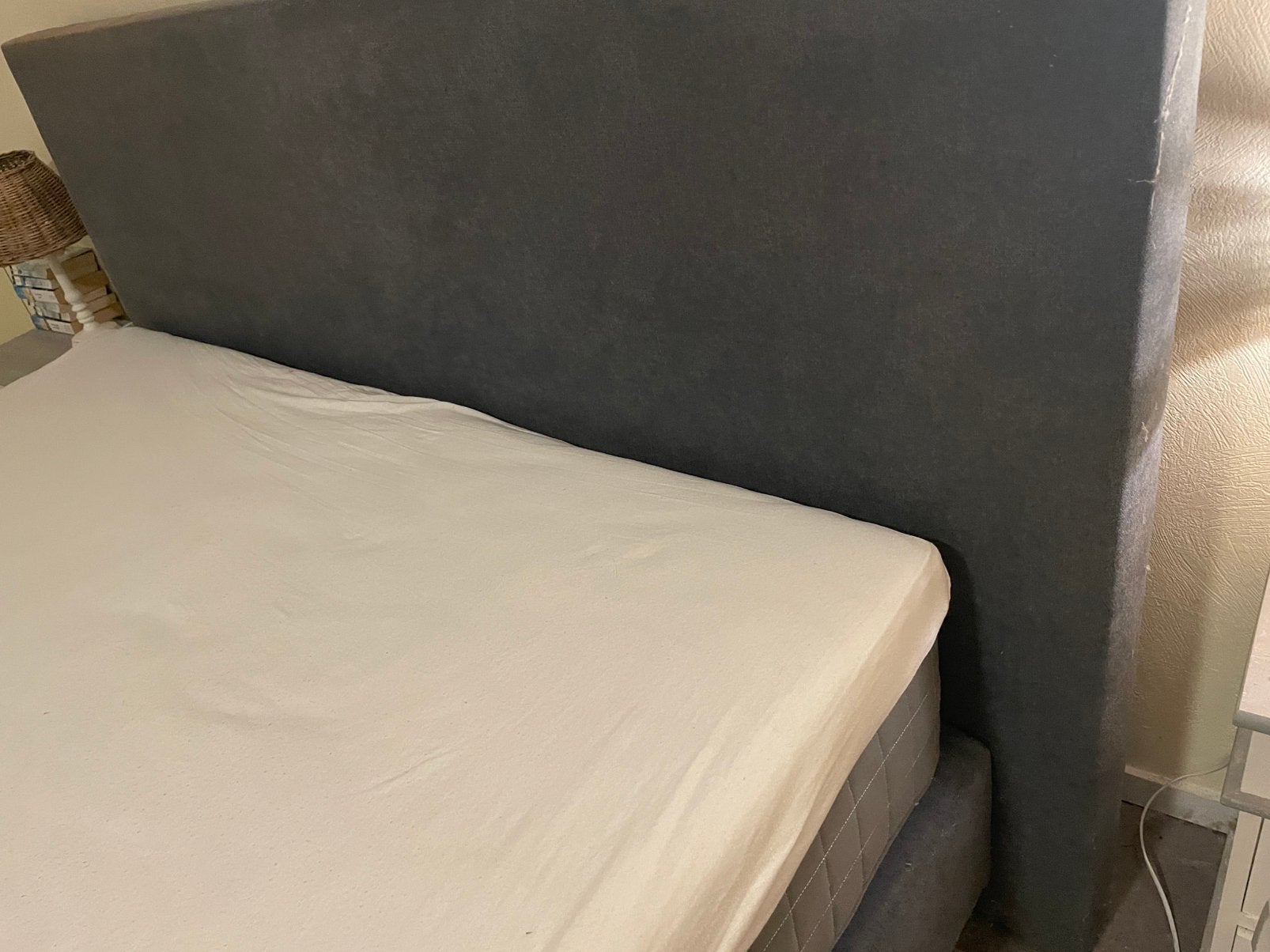 Headboard /achterwand voor bed 180 breed, Ophalen, Gebruikt, Tweepersoons, 180 cm
