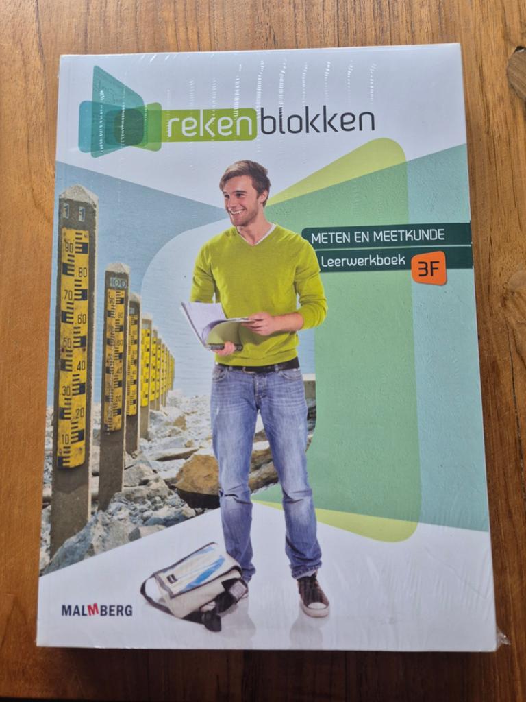 Rekenblokken MBO Leerwerkboek 3F Meten en Meetkunde, Overige vakken, Malmberg, Nieuw, Ophalen of Verzenden