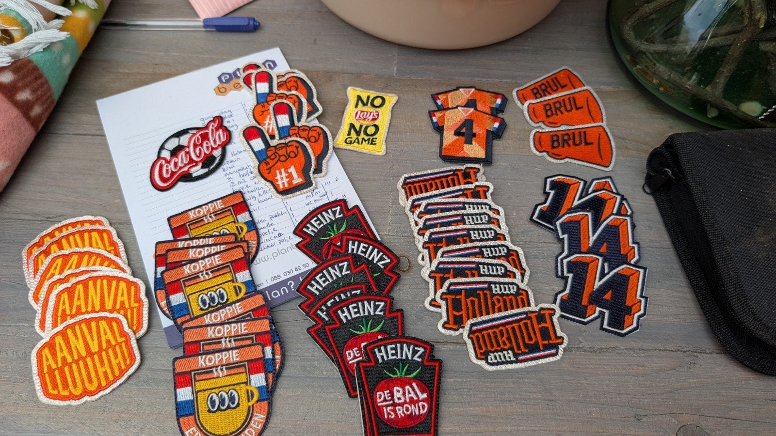 Jumbo juichjack emblemen, Ophalen of Verzenden, Zo goed als nieuw, Overige onderwerpen