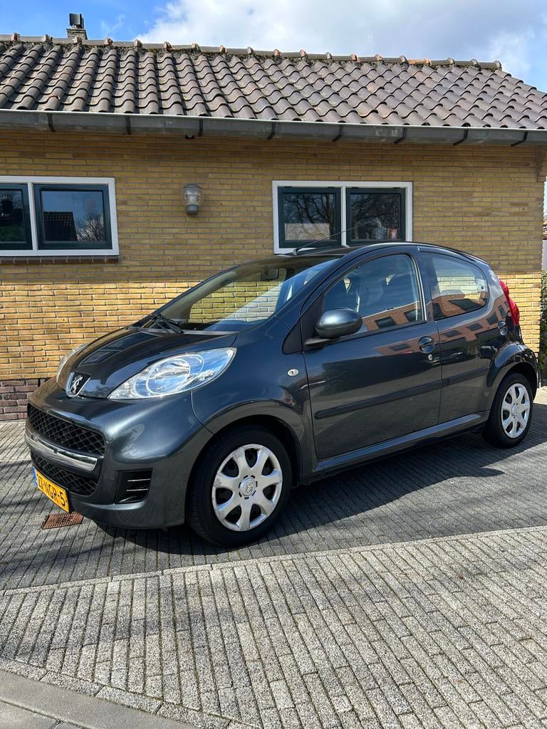 Peugeot 107 1.0 12V 5DR 2010 Grijs, Voorwielaandrijving, Zwart, 4 stoelen, 68 pk