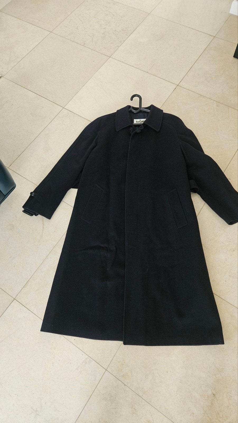Bugatti herenmantel maat 52 ( XL ) – 100% scheerwol – donker, Kleding | Heren, Ophalen of Verzenden
