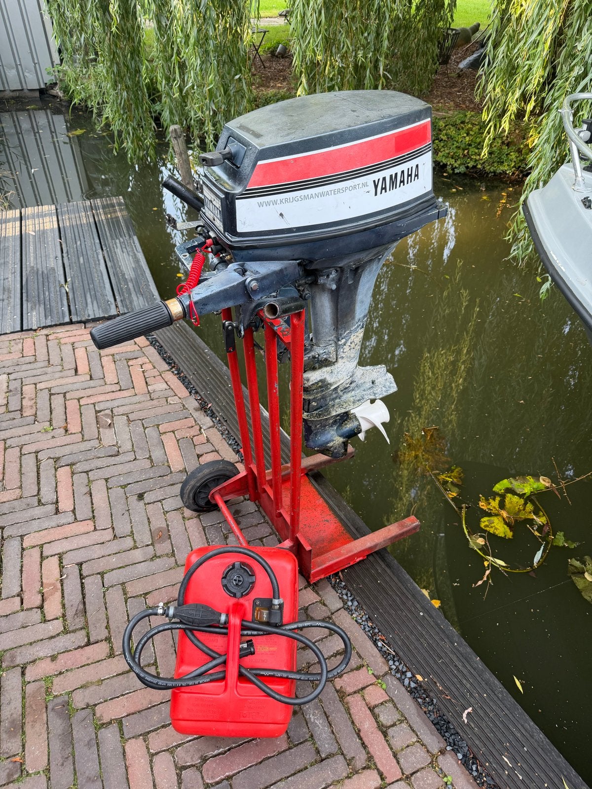 Yamaha 15 pk kortstaart, Watersport en Boten, Ophalen, 10 tot 30 pk, Gebruikt, Buitenboordmotor