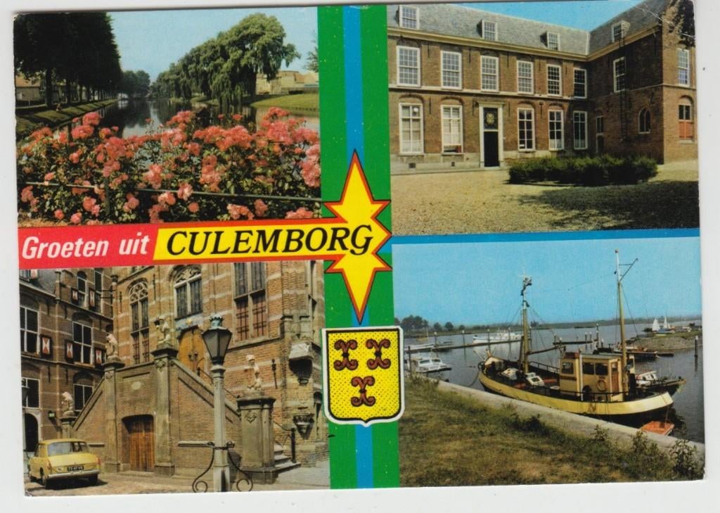Culemborgn4 luik 1984, Verzenden, 1980 tot heden, Gelopen, Noord-Brabant