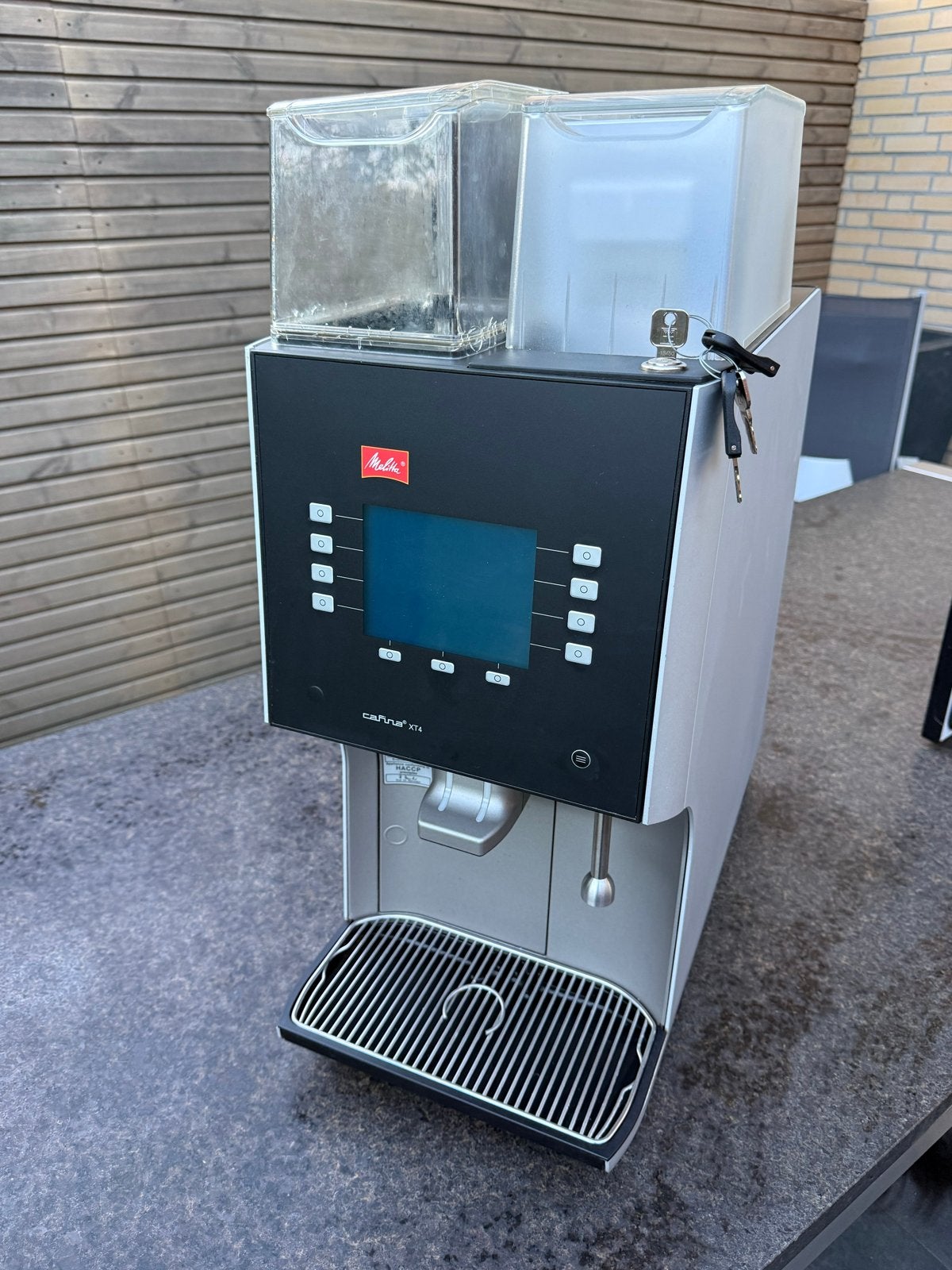 Melitta Cafina XT4 Horeca Koffieautomaat met Koelkast, Ophalen of Verzenden, Gebruikt
