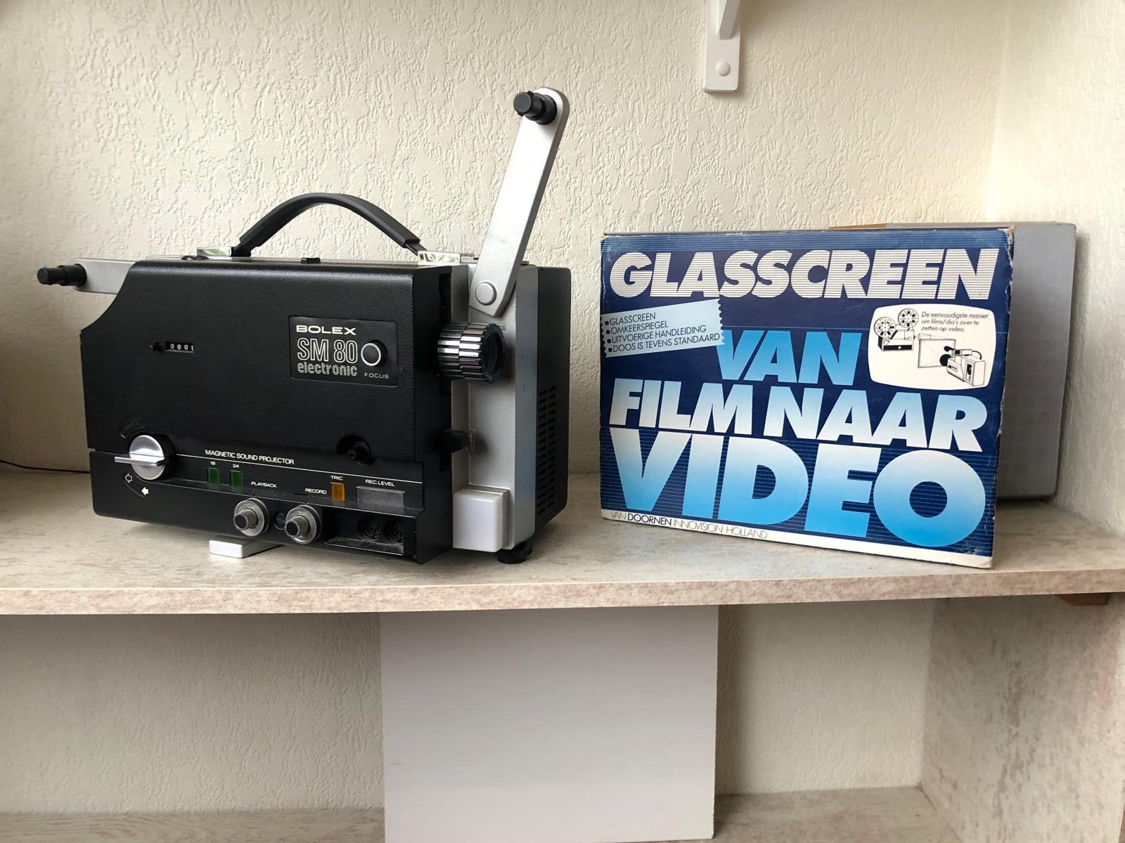 Bolex Super8 Geluidsweergave Projector SM 80 Electronic, Ophalen, 1960 tot 1980, Projector
