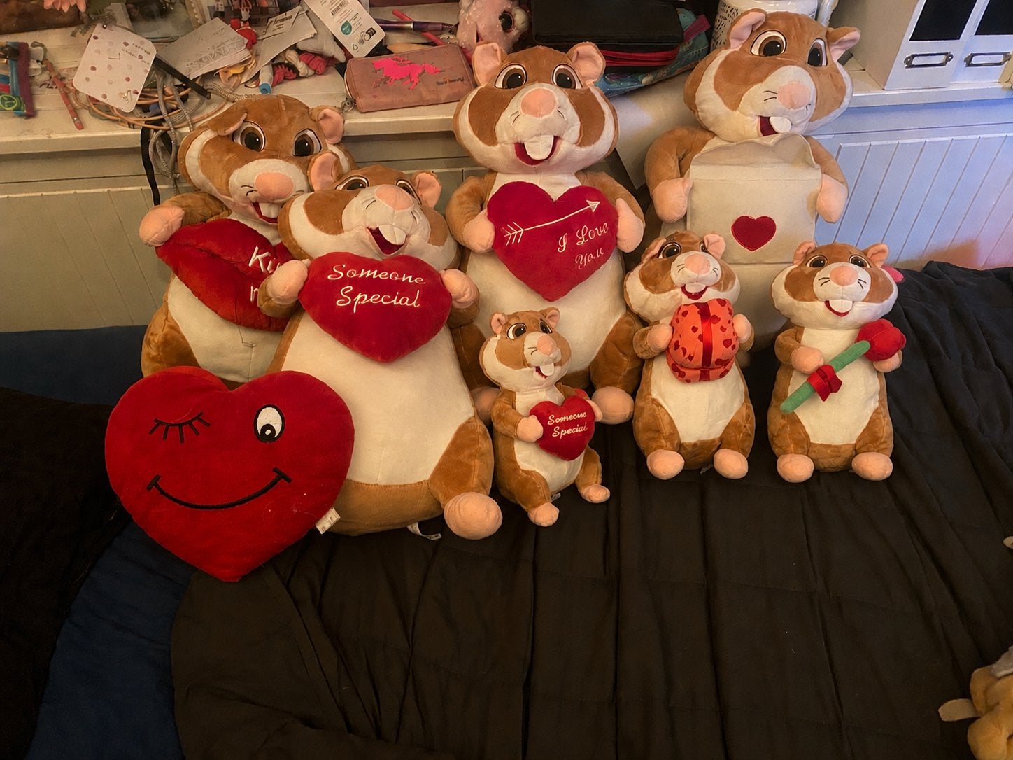 Ah hamsters Valentijn editie 2017 t/m 2025, Ophalen, Zo goed als nieuw, Overige typen, Albert Heijn
