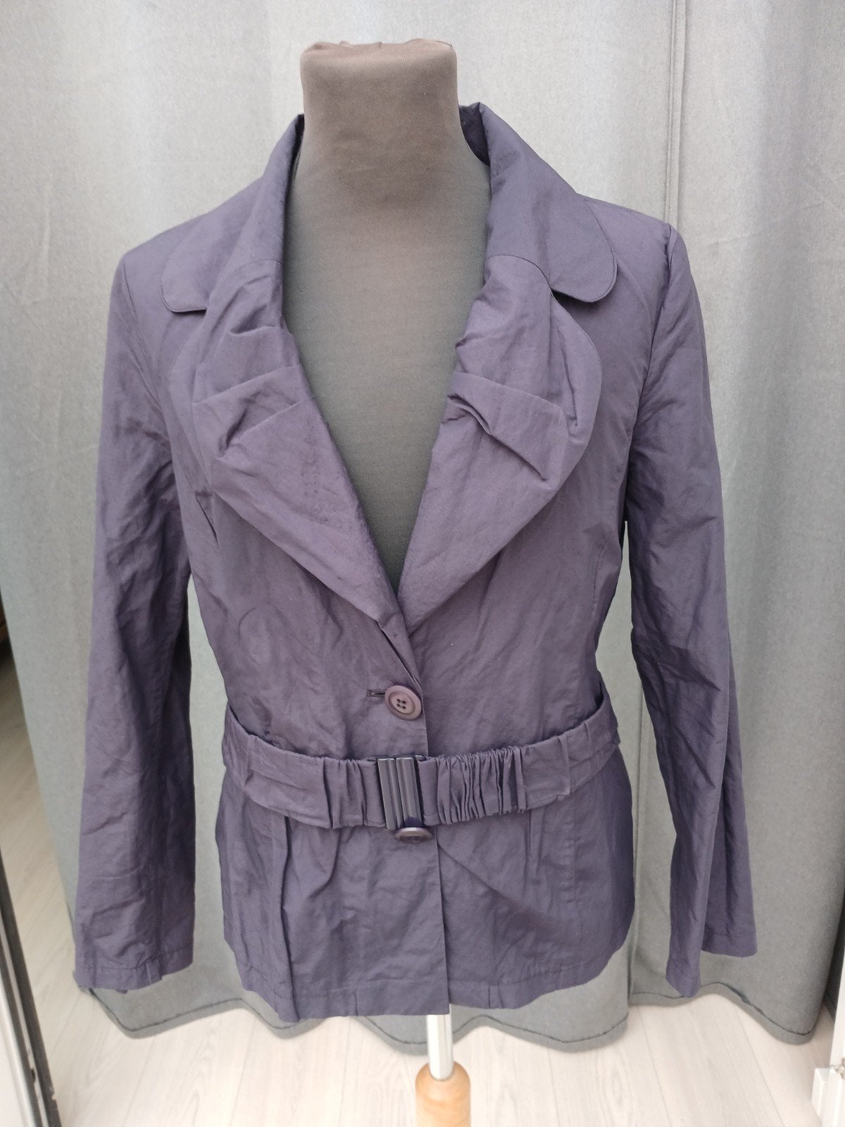 Promiss paarse blazer maat 46, Promiss, Paars, Maat 46/48 (XL) of groter, Ophalen of Verzenden